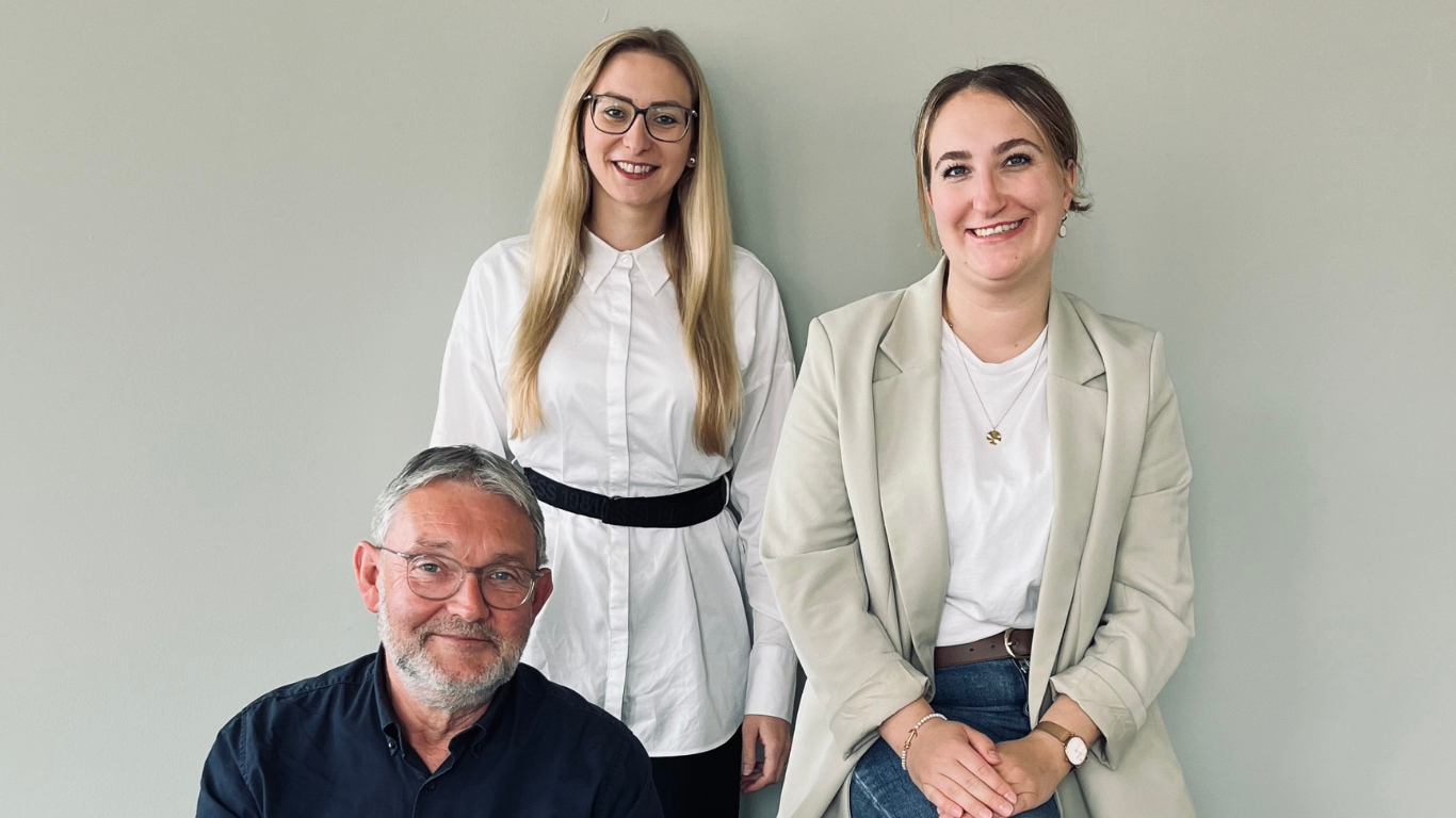 Fred, Melina und Christin vom Team Lohn bei LPJ